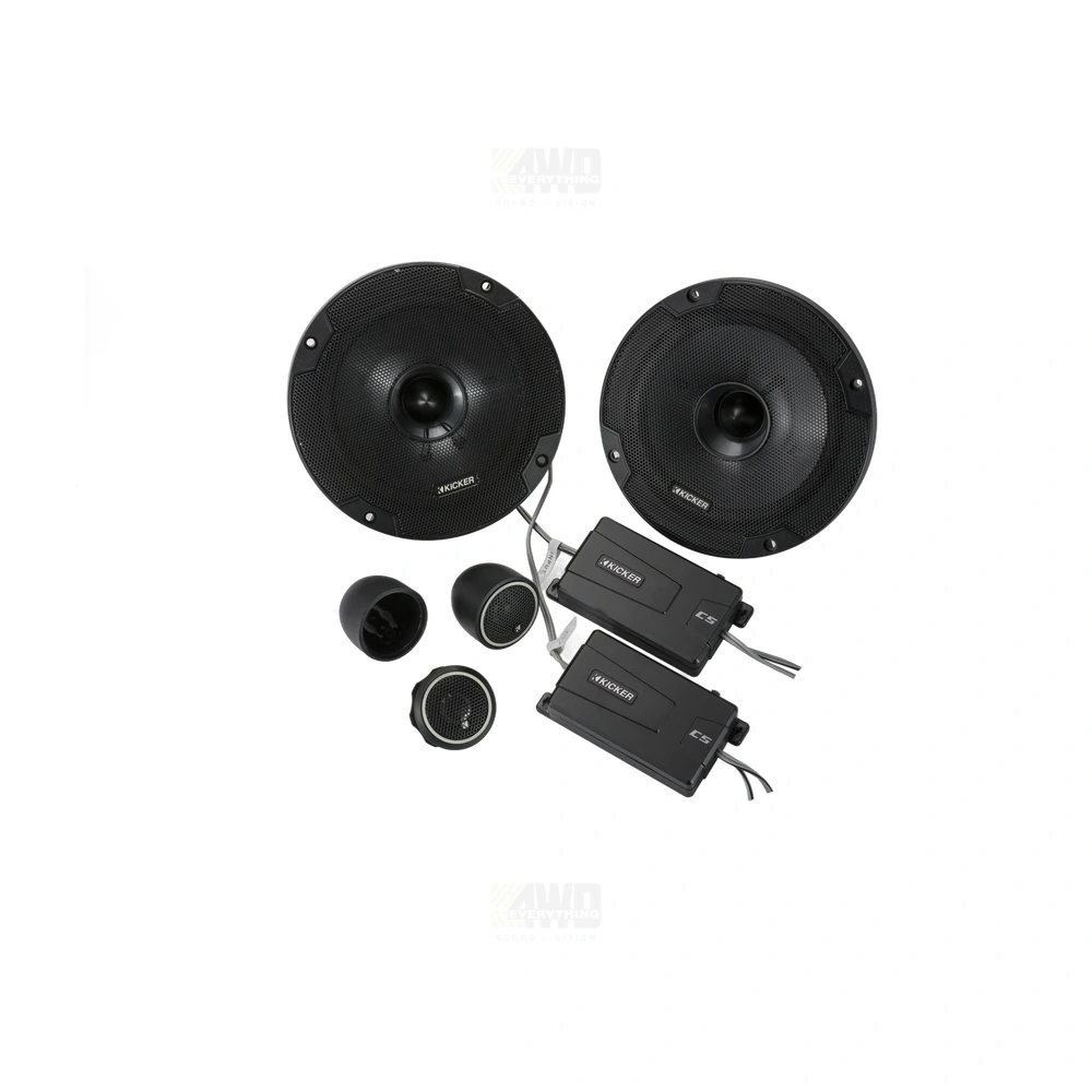 Mitsubishi Triton MV Kicker 6.5-Inch Front Speaker Upgrade Bundle 2024-Onwards