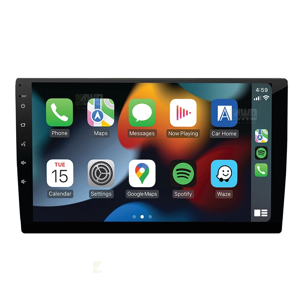 Aerpro AM9X + Aerpro AKMB30 Bundle 9 Inch Trapezoid Head Unit with install kit to suit mitsubishi triton 2019-2024
