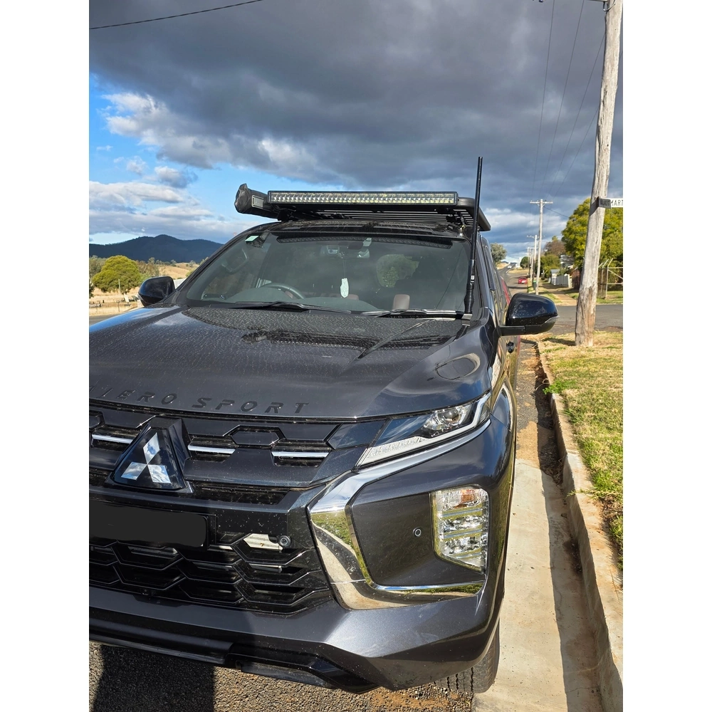 GMF4x4 BB-018P (018P-BB) Mitsubishi Pajero Sport QG 2024+ Bonnet Aerial UHF Antenna Bracket Passenger Side