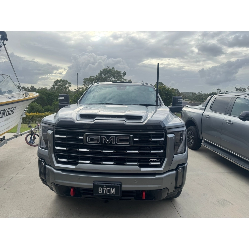 GMF4x4 BB-166P (166P-BB) GMC Sierra Denali 2500 2020-2025 Bonnet Aerial UHF Antenna Bracket Passenger Side