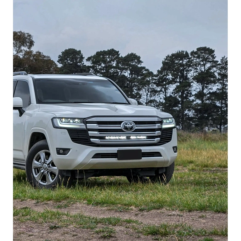 Behind Grille Light Bar Kit Suits Toyota 300 Series Land Cruiser April 2025 - Current
