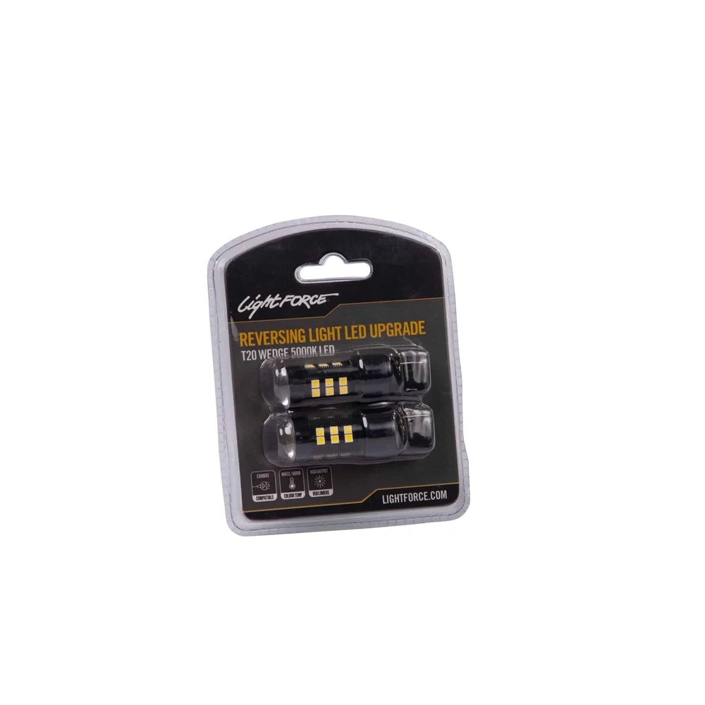 LightForce CBT20 T20 Wedge LED Globe Pair