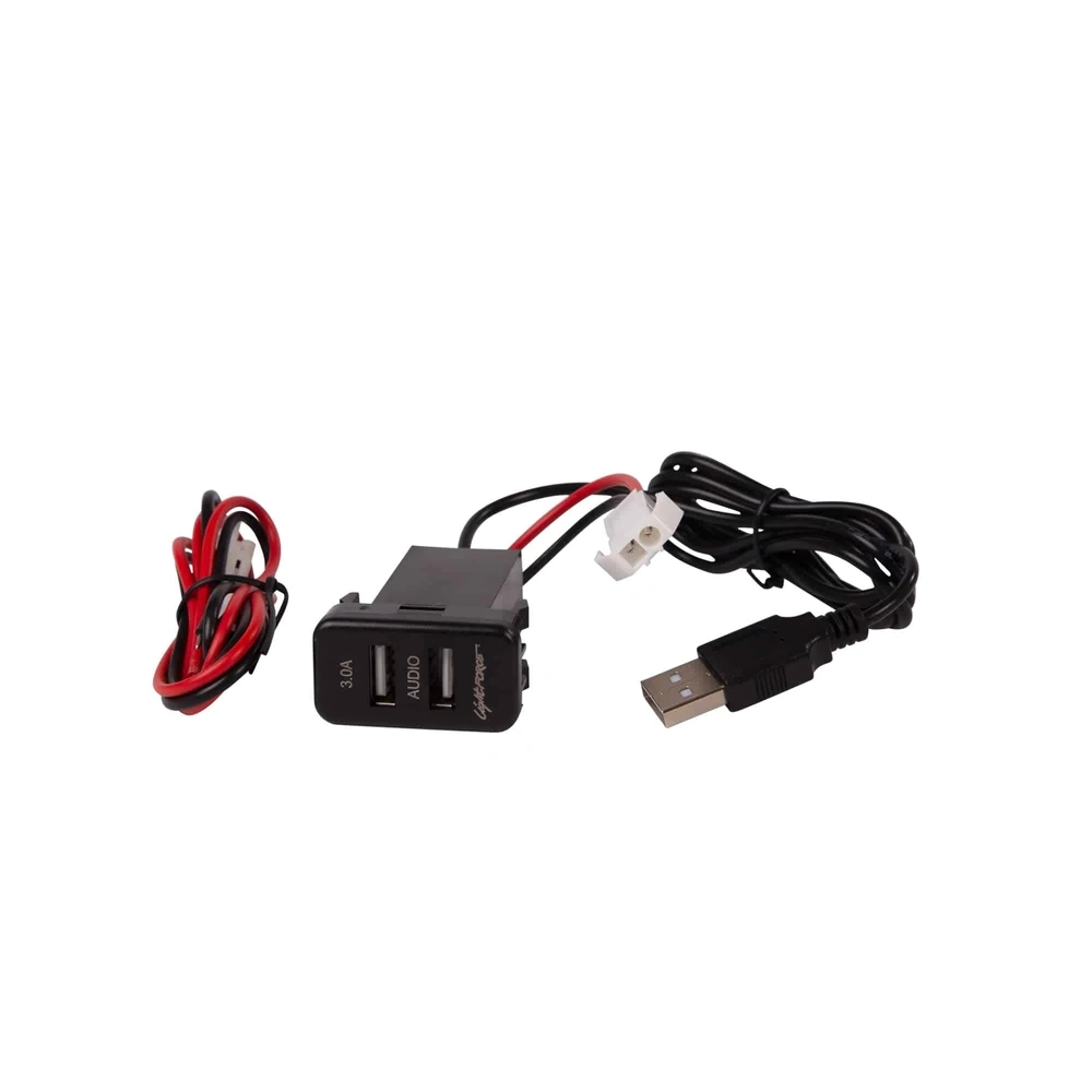 LightForce CBUSBTYDC USB Passthrough and Charger to suit Toyota
