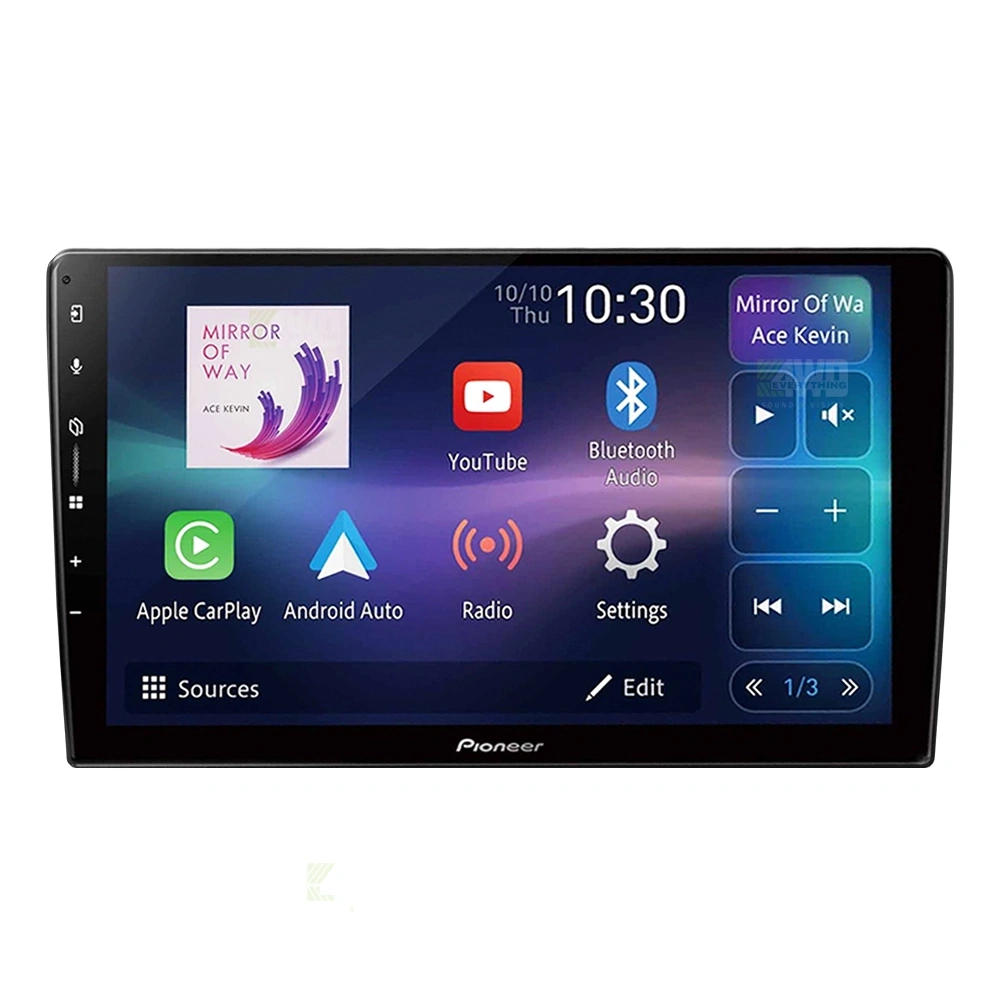 Pioneer DMH-AP6650BT + Aerpro AKMB15 Bundle 9 Inch Trapezoid Head Unit with install kit to suit 9/10 inch to suit mitsubishi asx rockford 2010-2013