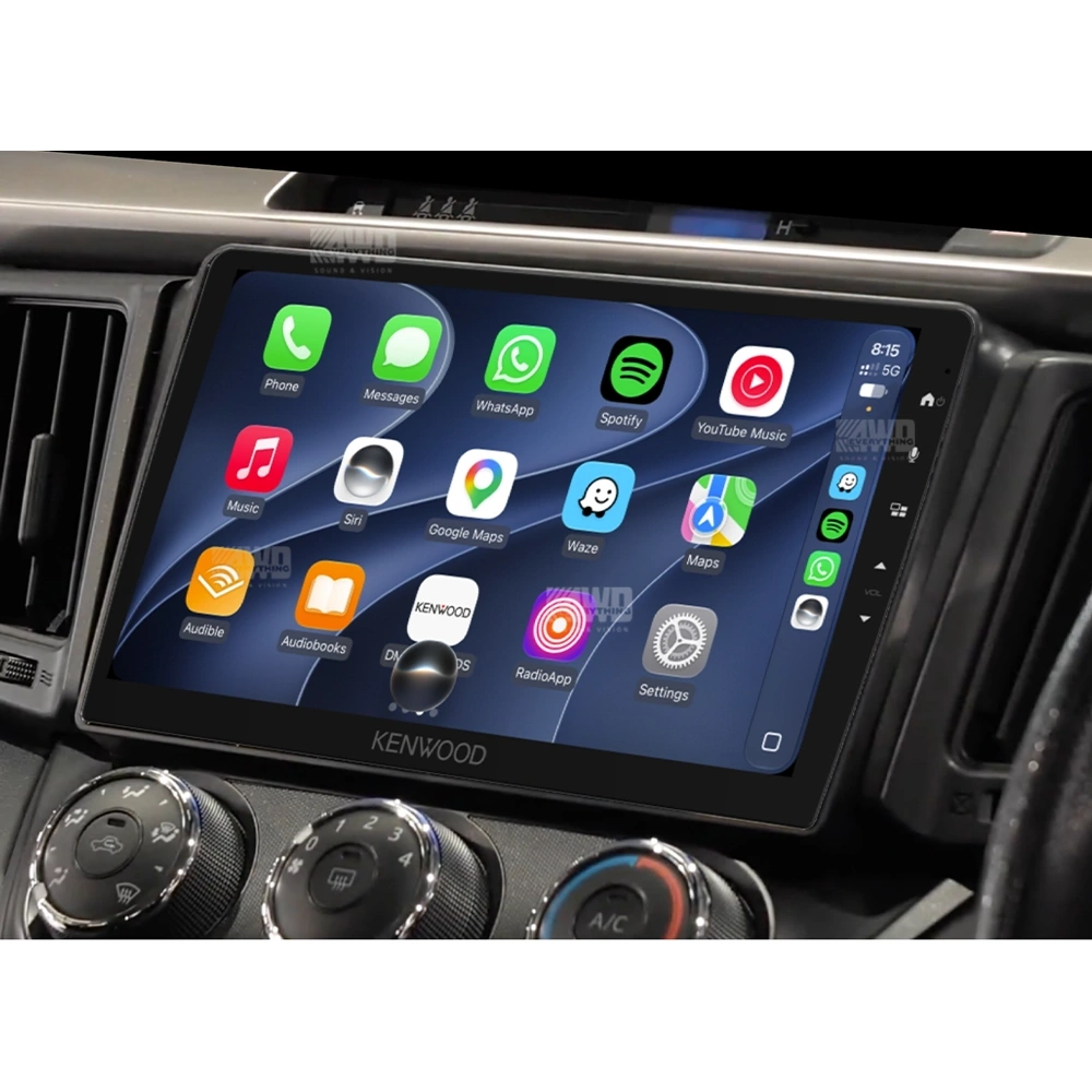 Kenwood DMX6009AXS 9 Inch Custom-Fit Wireless Apple CarPlay Android Auto Head Unit iDatalink Maestro Compatible