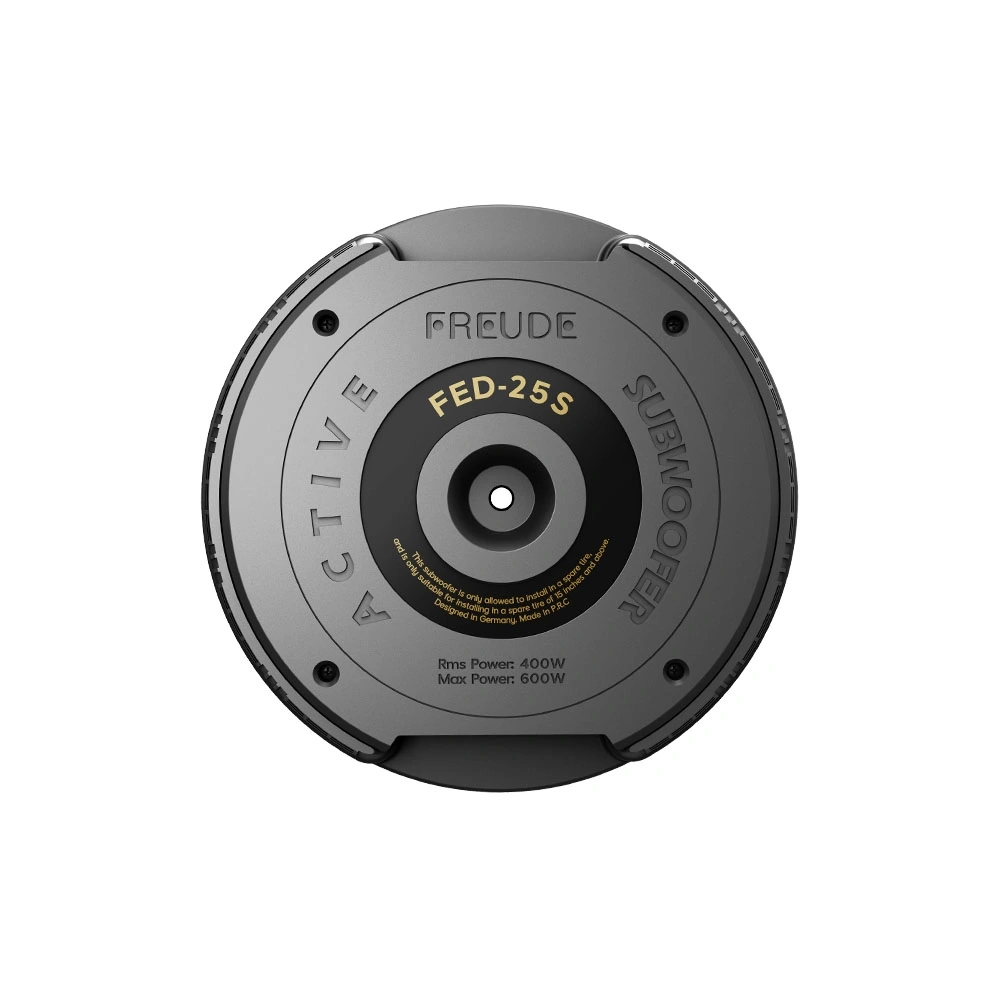 Freude FED-25S 11-Inch Active Spare Tire Subwoofer