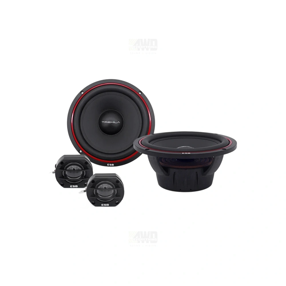 Mitsubishi Triton MV ESB Audio 6.5-Inch Front and Rear Speaker Upgrade Bundle 2024-Onwards