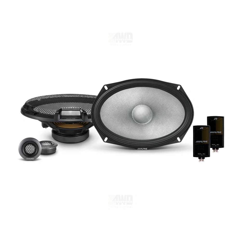 Nissan Patrol Y62 Alpine 6x9-Inch Front and 6.5-Inch Rear Speaker Upgrade Bundle 2013-Onwards