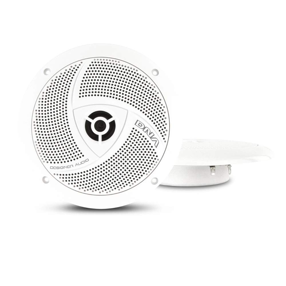 DNA Audio MS650W 6.5 Inch Slimline Marine Speakers In White - 1 Pair