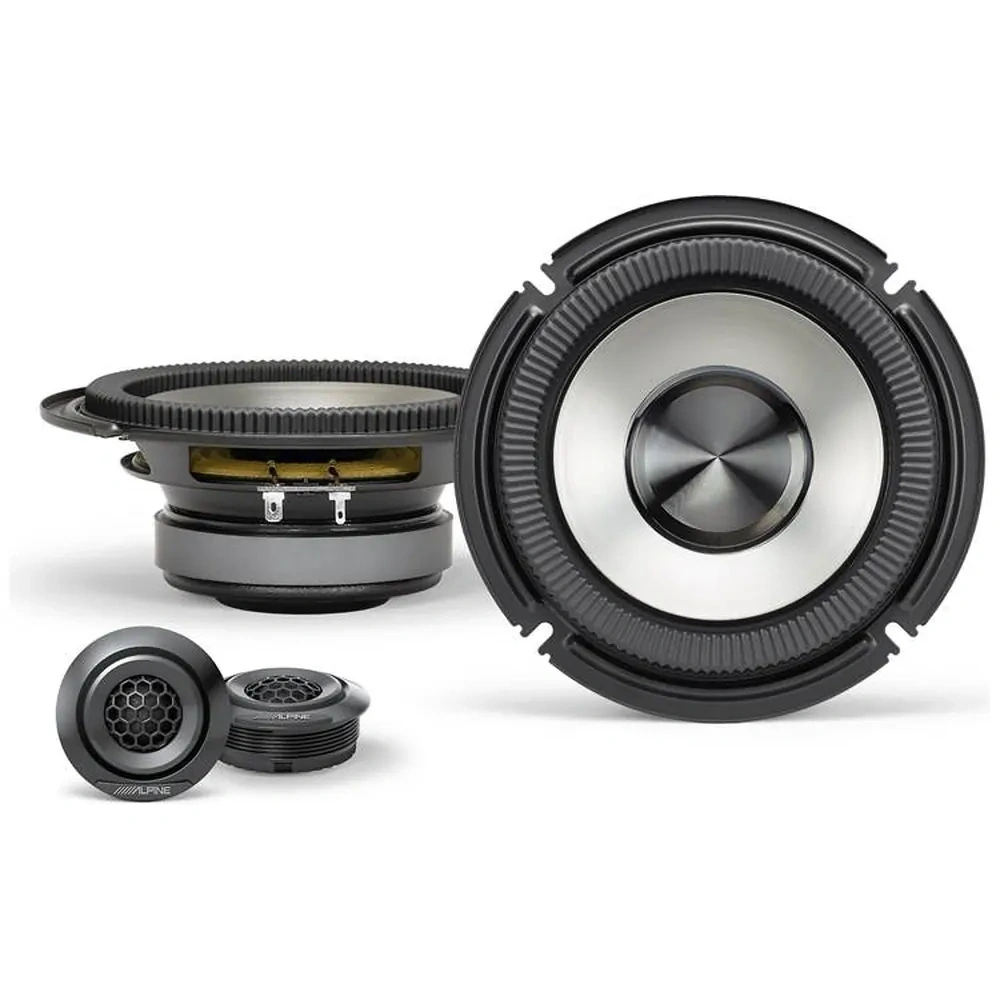 Alpine BassRev 4-Channel Speaker System Pack