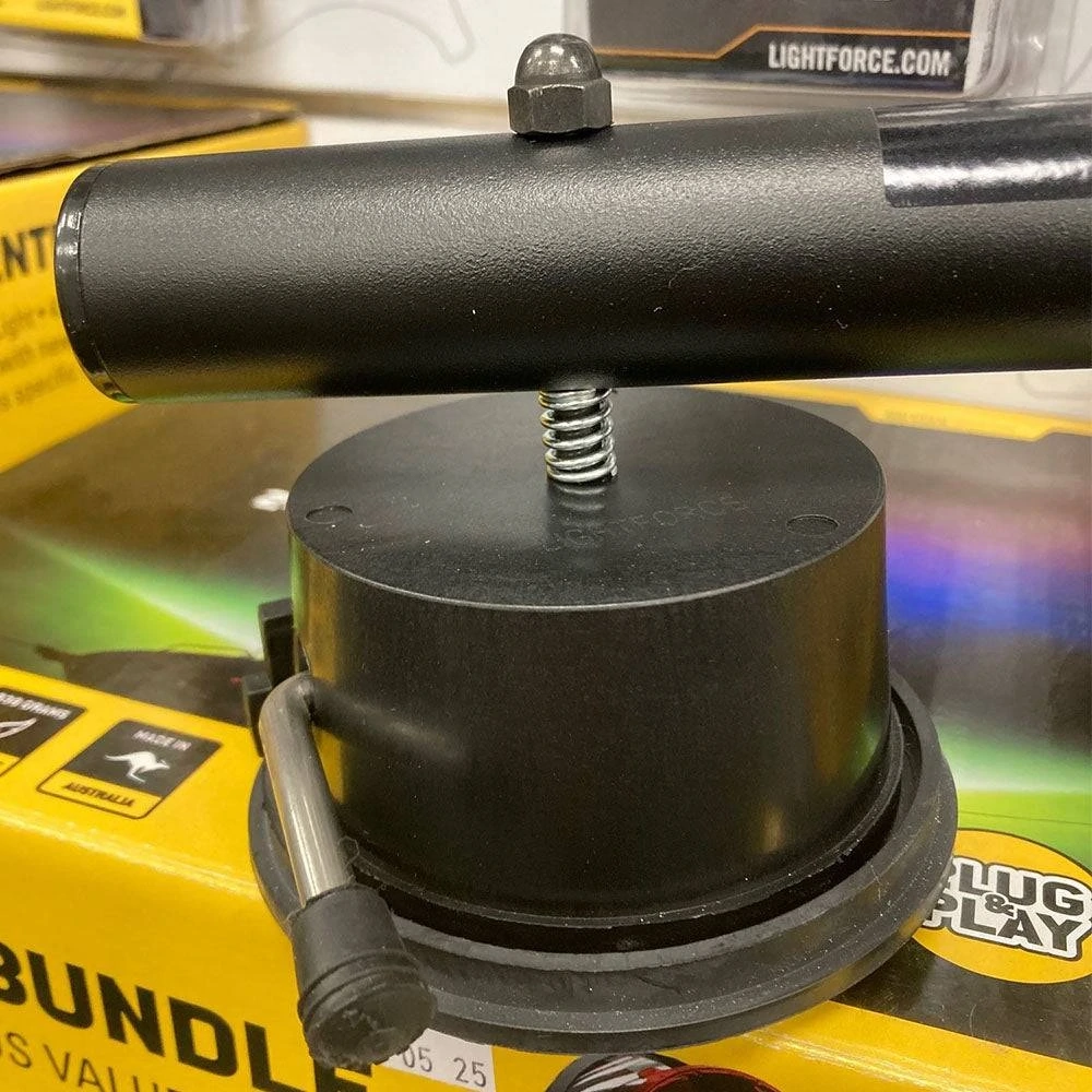 LightForce SUCBASE1 Replacement Suction Base To Suit Roof Bar Kit Single Bolt