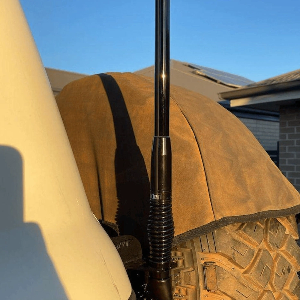GMF4x4 TG-123P (123P-TG) Landcruiser LC80 Aerial UHF Antenna Tailgate Bracket Passenger Side