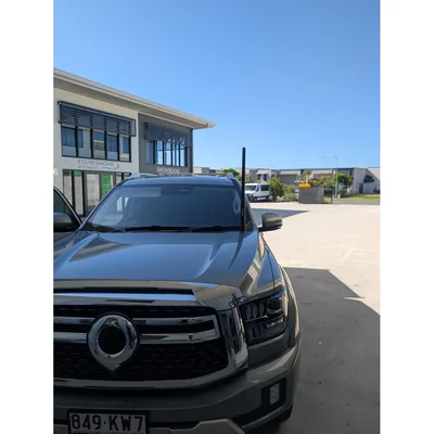 GMF4x4 BB-224P (224P-BB) Great Wall Cannon Alpha 2022+ Bonnet Aerial UHF Antenna Bracket Passenger Side