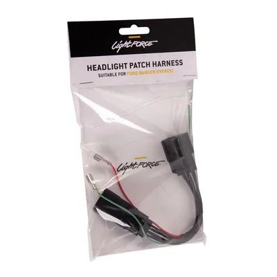 LightForce CB8PIN Headlight Patch Harness suits Ford Ranger/Everest
