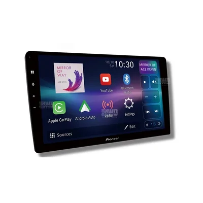 Pioneer DMH-AP6850BT + Aerpro AKHO8 Bundle 9 Inch Trapezoid Head Unit with install kit to suit honda civic 2006-2011 without swc