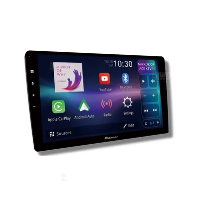 Pioneer DMH-AP6850BT + Aerpro AKHY15 Bundle 9 Inch Trapezoid Head Unit with install kit to suit hyundai getz 2002-2005