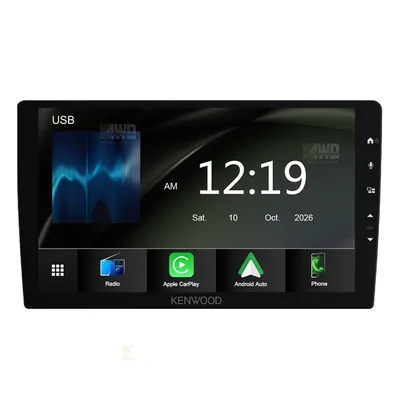 Kenwood DMX6009AXS + Aerpro AKNI3 Bundle 9 Inch Trapezoid Head Unit with install kit to suit nissan navara 2018-2019