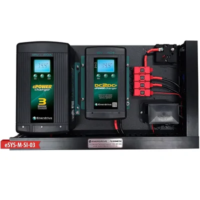 Enerdrive eSYSTEM 40/40 AC/DC, SIMARINE no RCB's ESYS-M-SI-03