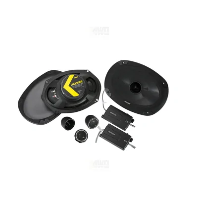 Nissan Navara D27 Kicker 6x9-Inch Front and 6.5-Inch Rear Speaker Upgrade Bundle 2025-Onwards