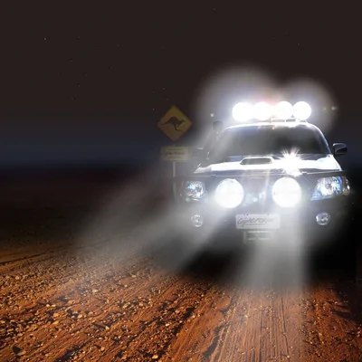 LightForce HID240T50W Blitz 50W HID 240mm Driving Lights (Pair)