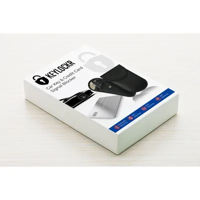 Key Locker – RFID Signal Blocker (Black Leather Case)