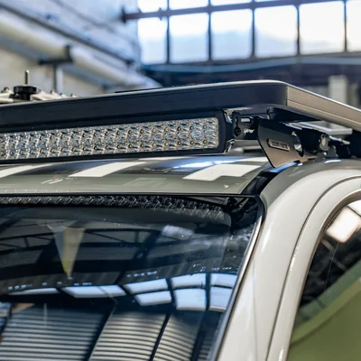 LightForce LFLBVUMKITD Light Bar Universal Roof Mounts - Dual Row