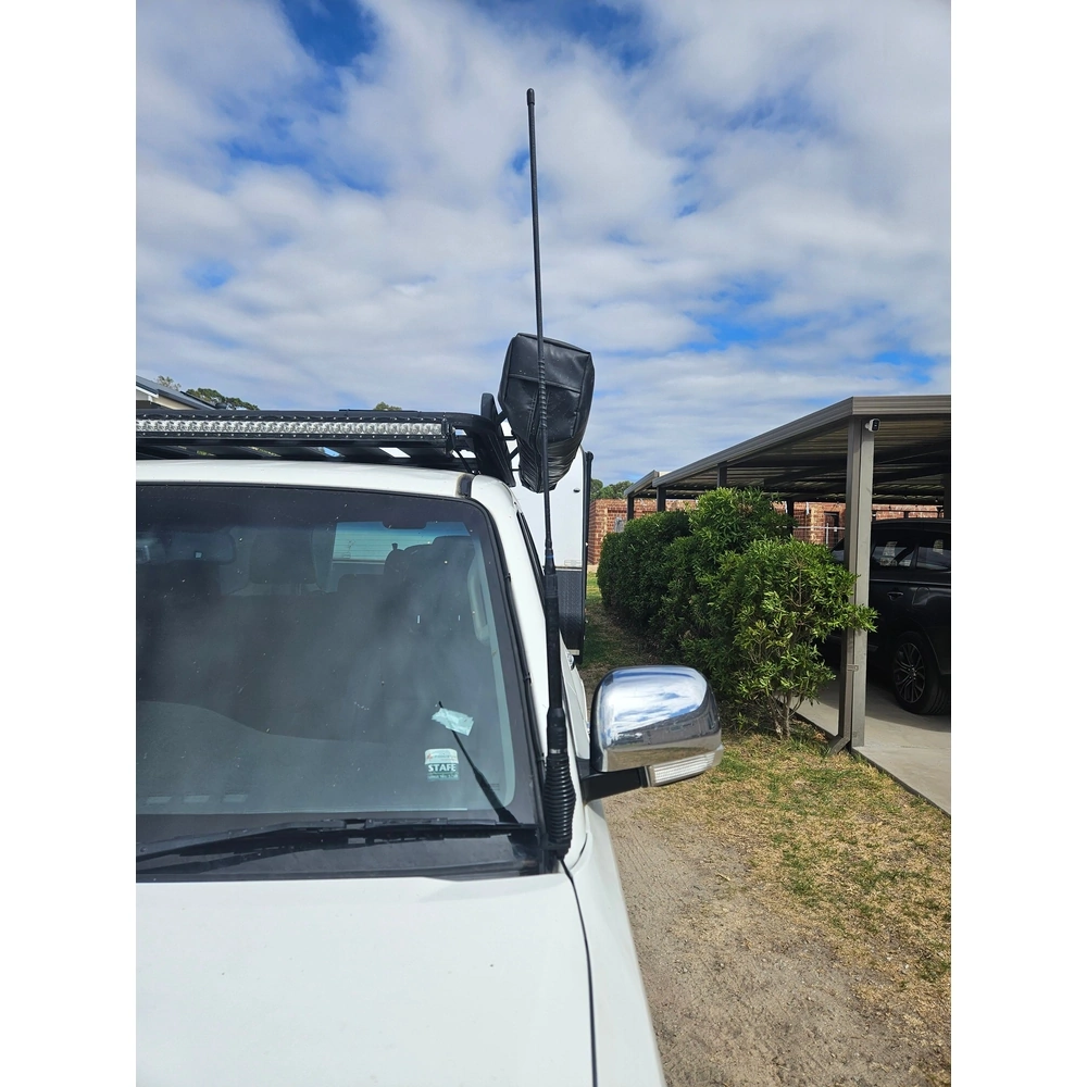 GMF4x4 BB-131D (131D-BB) Mitsubishi Pajero GEN3 1999+ Bonnet Aerial UHF Antenna Bracket Driver Side