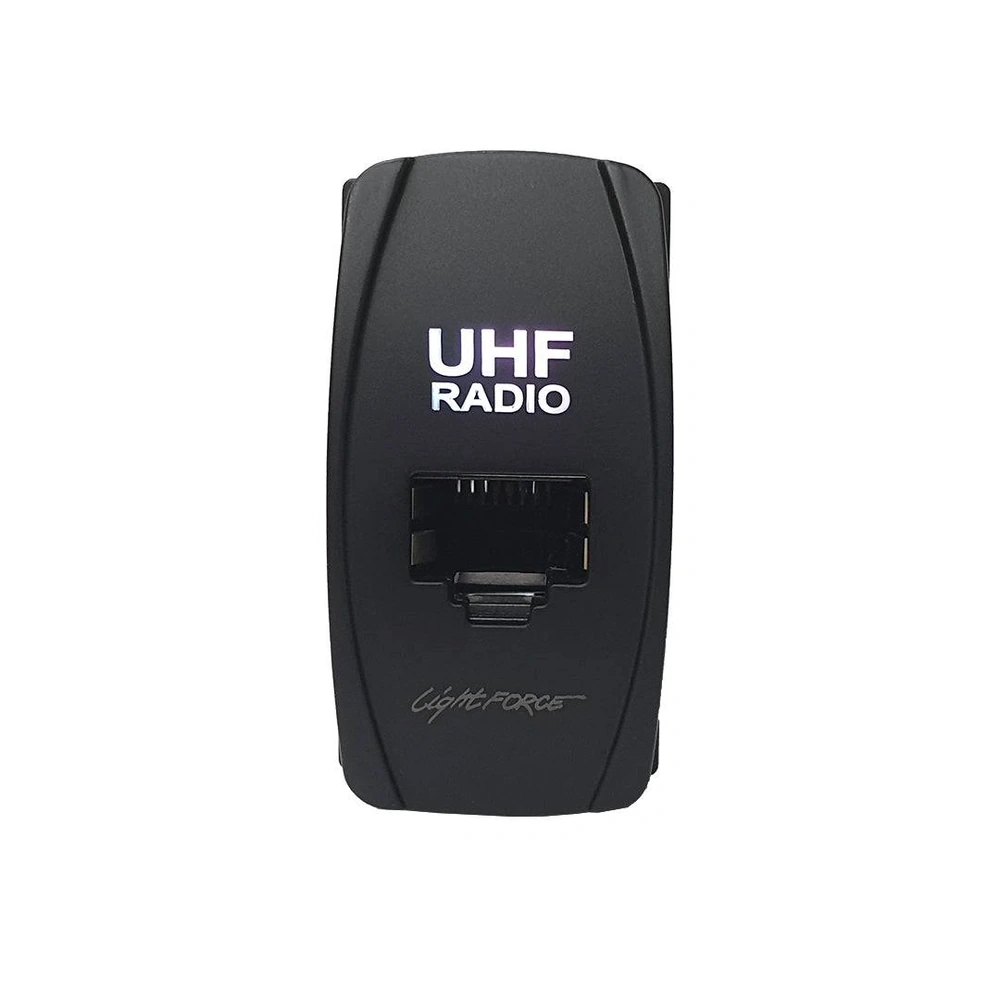 LightForce CBRJ45UB RJ45 Universal Carling Style UHF Passthrough Connector - Blue