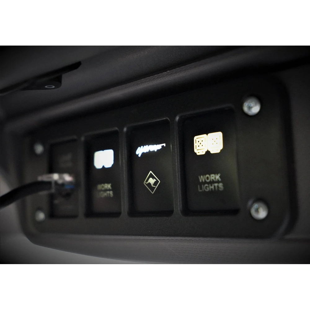 LightForce CBSW4TY2 Four-Switch Panel Fascia for TY2 Switches