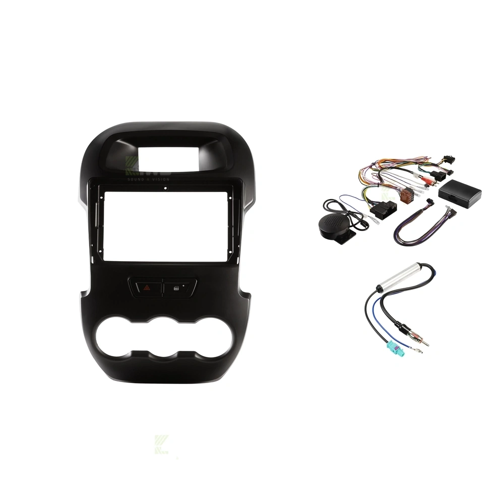 Pioneer DMH-AP6850BT + Aerpro AKFO2 Bundle 9 Inch Trapezoid Head Unit with install kit to suit ford ranger 2012-2015