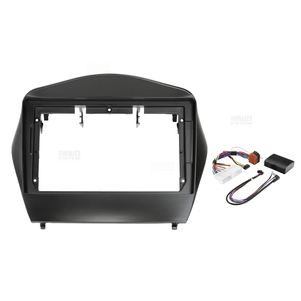 Pioneer DMH-AP6850BT + Aerpro AKHY17 Bundle 9 Inch Trapezoid Head Unit with install kit to suit hyundai ix35 2009-2013