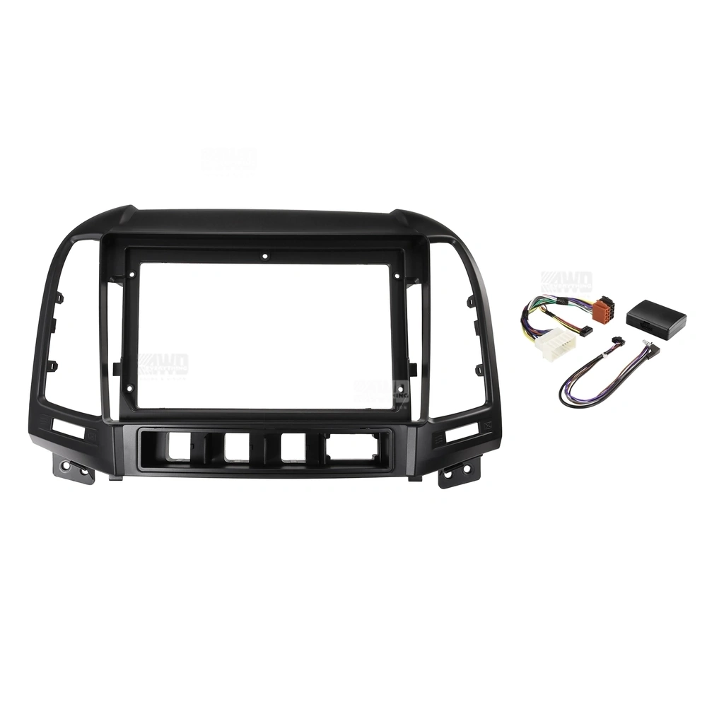 Pioneer DMH-AP6850BT + Aerpro AKHY19 Bundle 9 Inch Trapezoid Head Unit with install kit to suit hyundai santa fe 2006-2009
