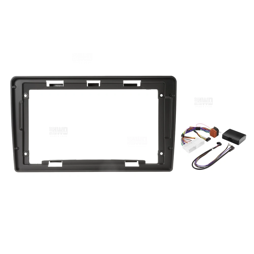 Pioneer DMH-AP6850BT + Aerpro AKHY6 Bundle 9 Inch Trapezoid Head Unit with install kit to suit hyundai iload & imax 2008-2015