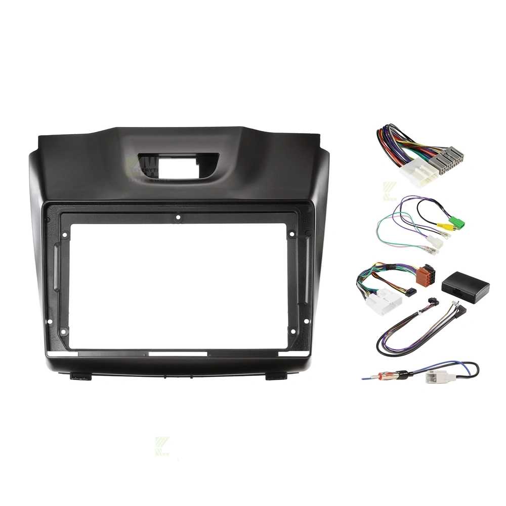 Pioneer DMH-AP6850BT + Aerpro AKIZ1B Bundle 9 Inch Trapezoid Head Unit with install kit to suit holden isuzu 2012-2020