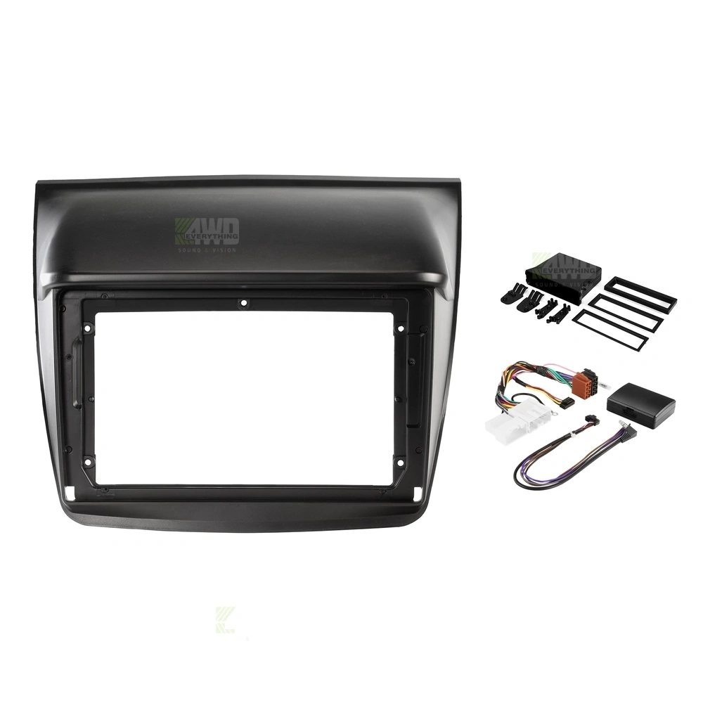 Pioneer DMH-AP6850BT + Aerpro AKMB3 Bundle 9 Inch Trapezoid Head Unit with install kit to suit mitsubishi triton & challenger 2012-2014