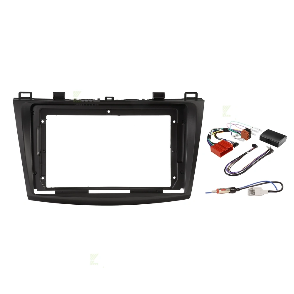 Pioneer DMH-AP6850BT + Aerpro AKMZ4 Bundle 9 Inch Trapezoid Head Unit with install kit to suit mazda 3 2009-2013