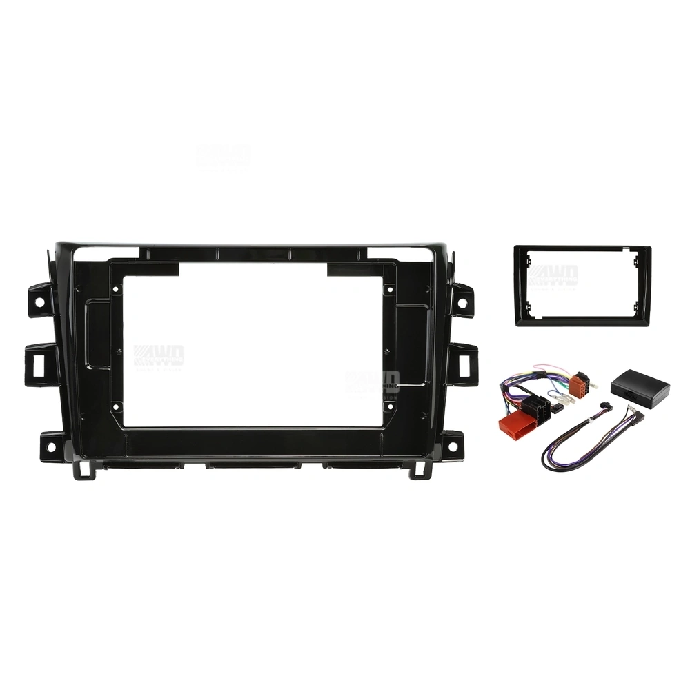 Pioneer DMH-AP6850BT + Aerpro AKNI2 Bundle 9 Inch Trapezoid Head Unit with install kit to suit nissan navara 2015-2019 non-nav