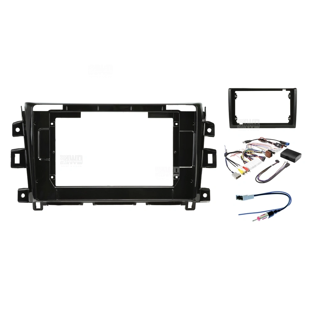 Pioneer DMH-AP6850BT + Aerpro AKNI3 Bundle 9 Inch Trapezoid Head Unit with install kit to suit nissan navara 2018-2019