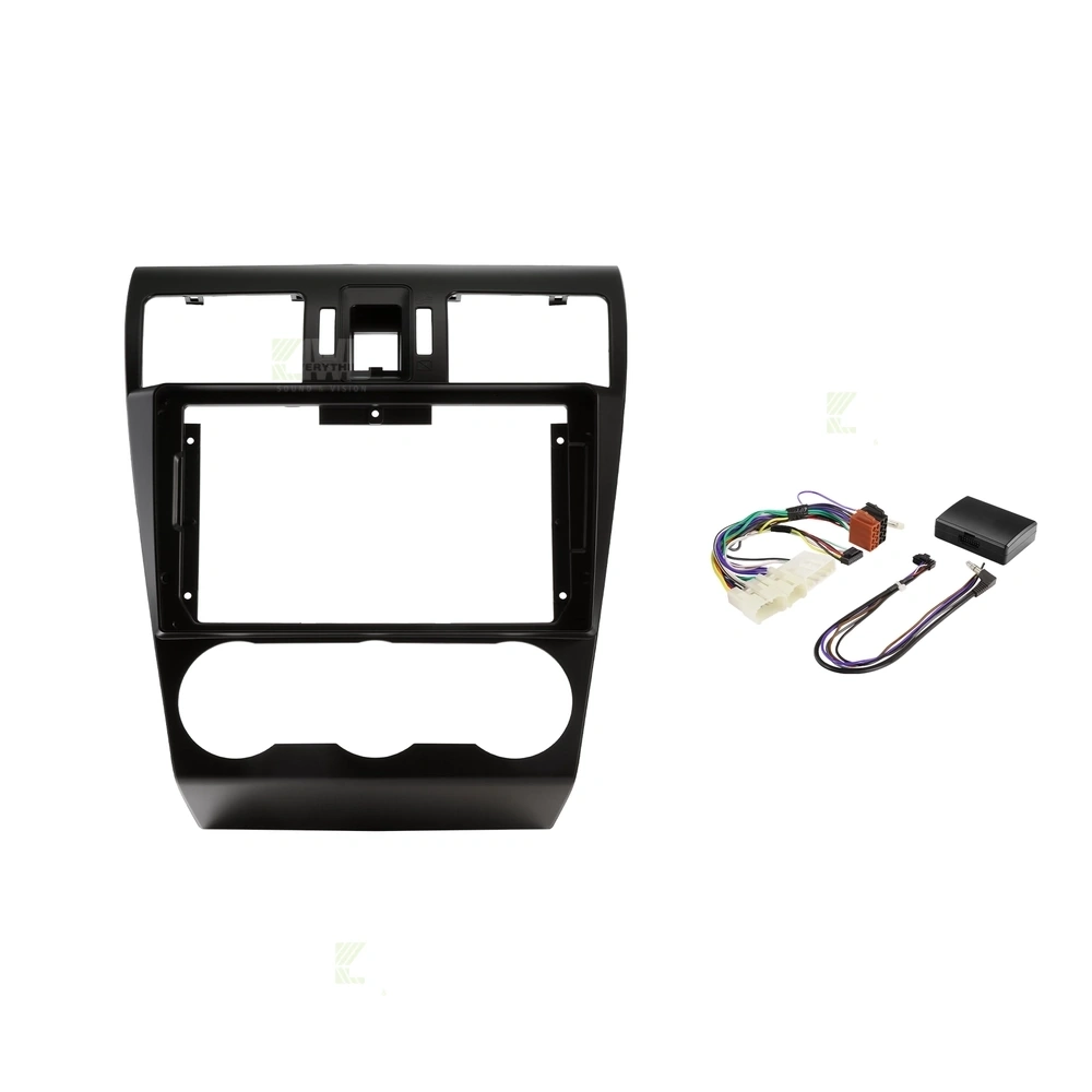 Pioneer DMH-AP6850BT + Aerpro AKSU2 Bundle 9 Inch Trapezoid Head Unit with install kit to suit subaru various 2012-2015