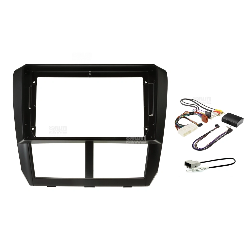 Pioneer DMH-AP6850BT + Aerpro AKSU7 Bundle 9 Inch Trapezoid Head Unit with install kit to suit subaru 2007-2014