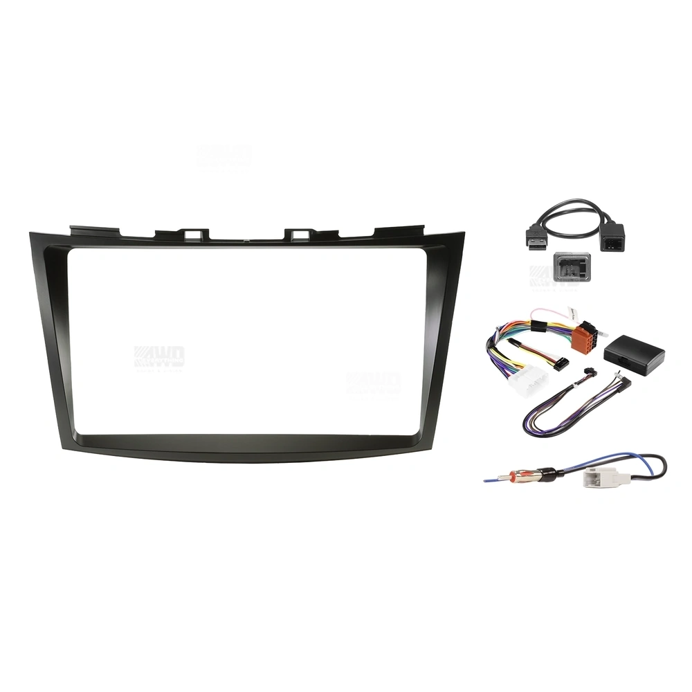 Pioneer DMH-AP6850BT + Aerpro AKSZ4 Bundle 9 Inch Trapezoid Head Unit with install kit to suit suzuki swift 2011-2017
