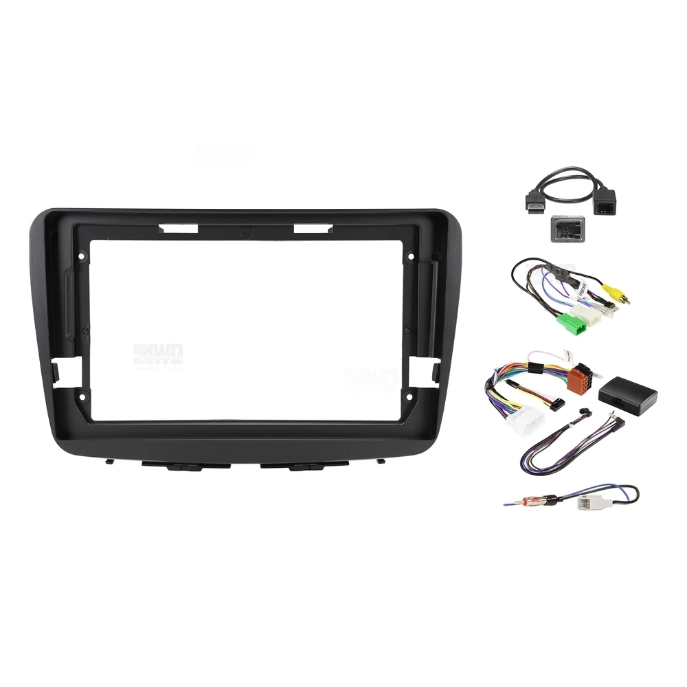 Pioneer DMH-AP6850BT + Aerpro AKSZ8 Bundle 9 Inch Trapezoid Head Unit with install kit to suit suzuki baleno 2016-2022
