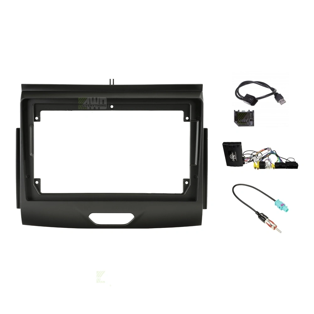 Pioneer DMH-AP6850BT + Aerpro AKTFO6 Bundle 9 Inch Trapezoid Head Unit with install kit to suit ford ranger & everest 2015-2021