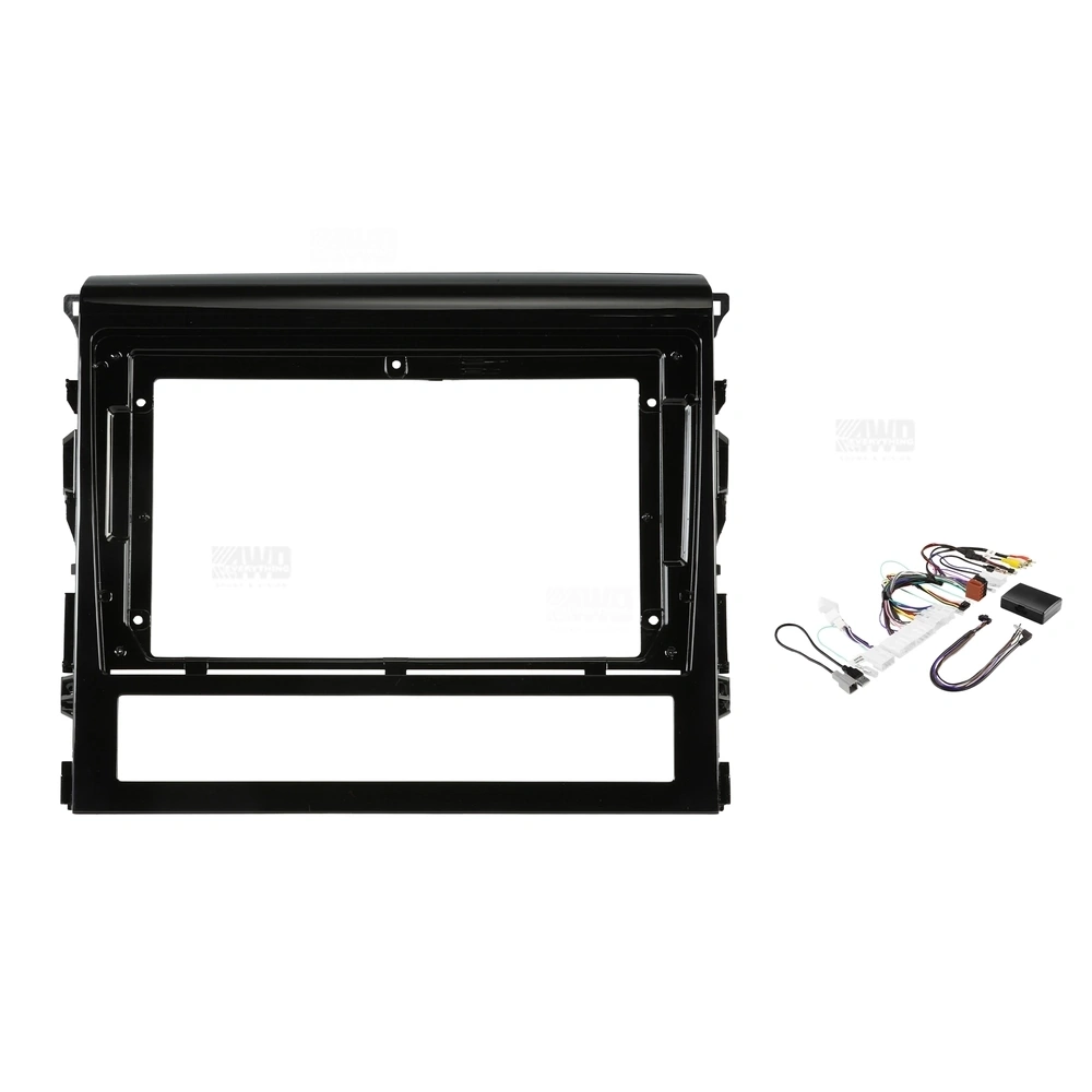 Pioneer DMH-AP6850BT + Aerpro AKTO26 Bundle 9 Inch Trapezoid Head Unit with install kit to suit toyota landcruiser 200