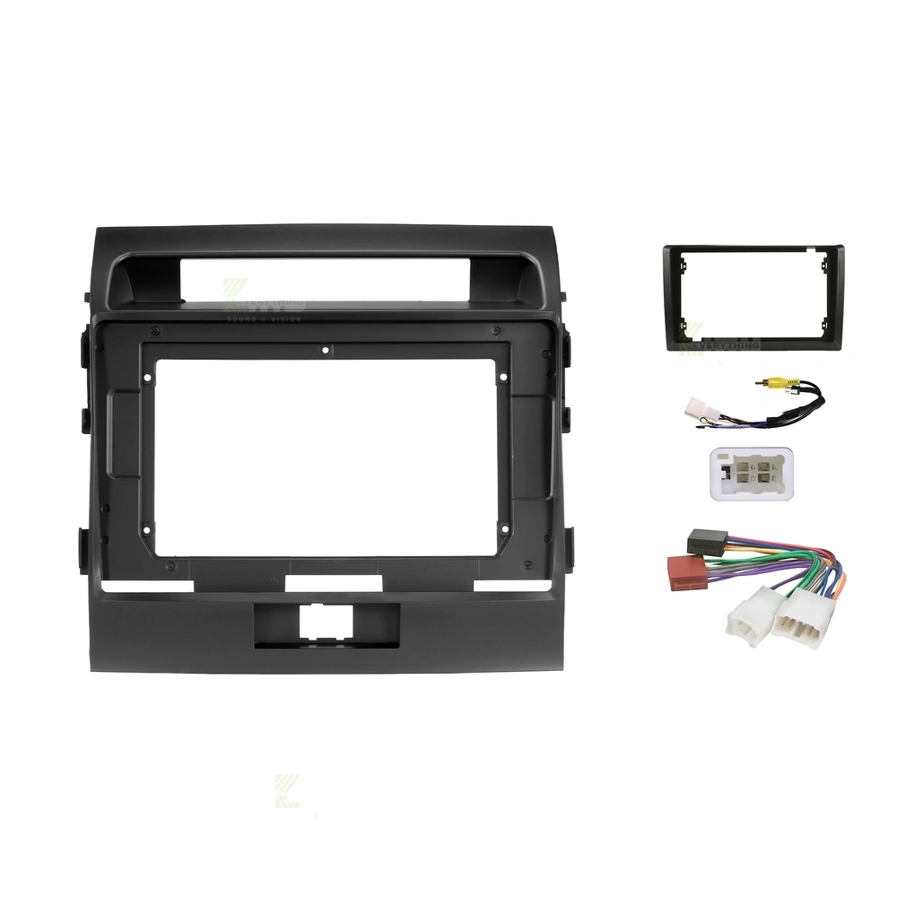 Pioneer DMH-AP6850BT + Aerpro AKTO41 Bundle 9 Inch Trapezoid Head Unit with install kit to suit toyota landcruiser 200 series