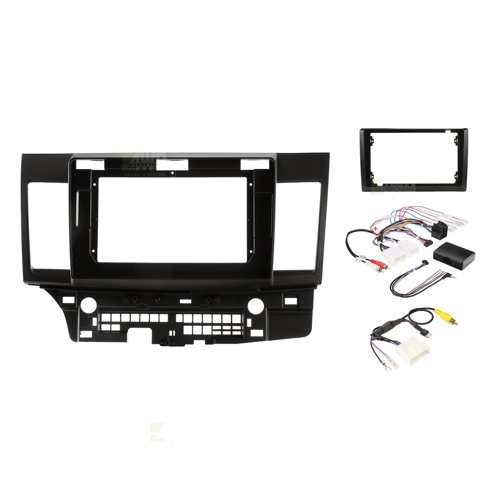 Pioneer DMH-AP8850BT + Aerpro AKMB6 Bundle 10 Inch Trapezoid Head Unit with install kit to suit mitsubishi lancer 2007-2013