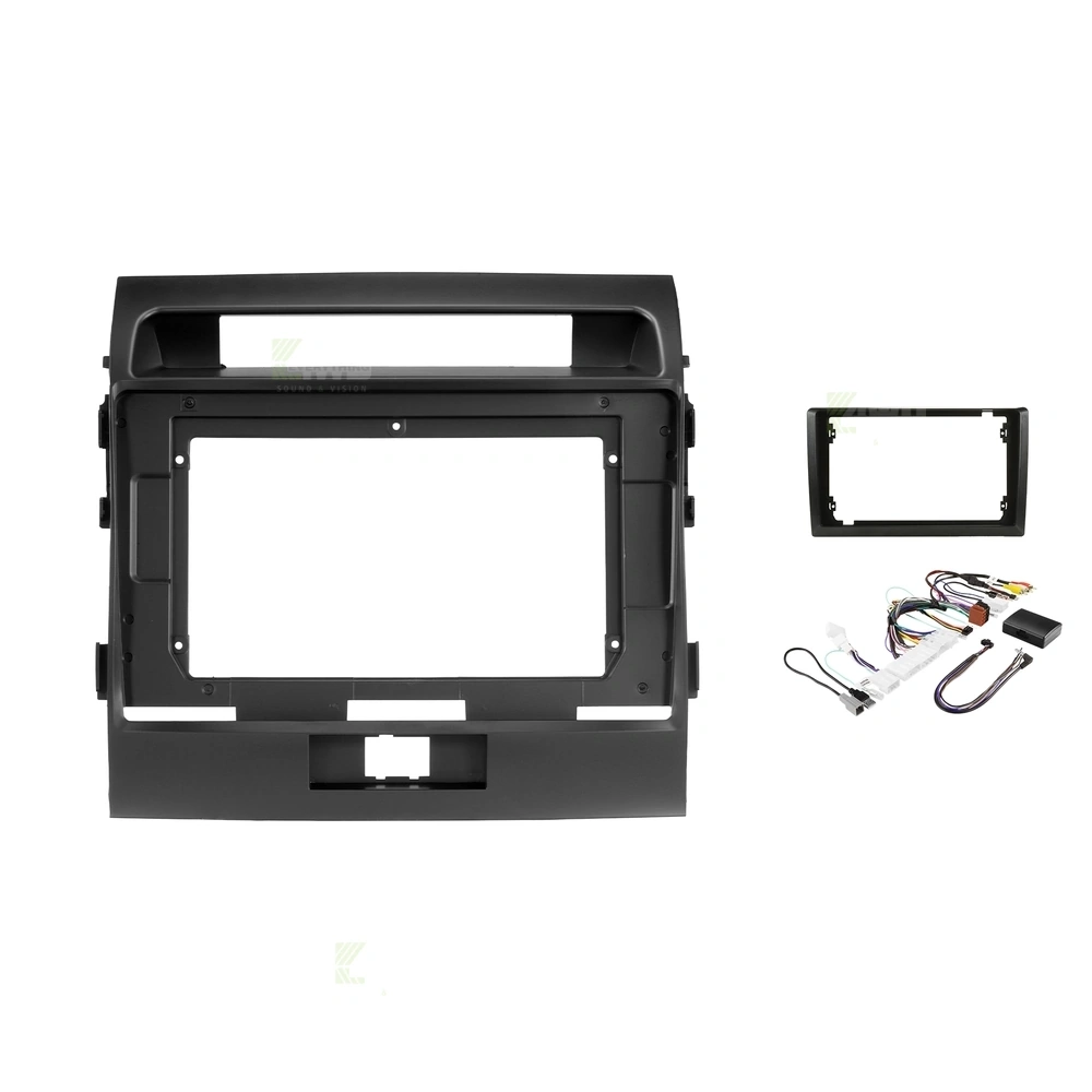 Pioneer DMH-AP8850BT + Aerpro AKTO18 Bundle 10 Inch Trapezoid Head Unit with install kit to suit toyota landcruiser 200 series