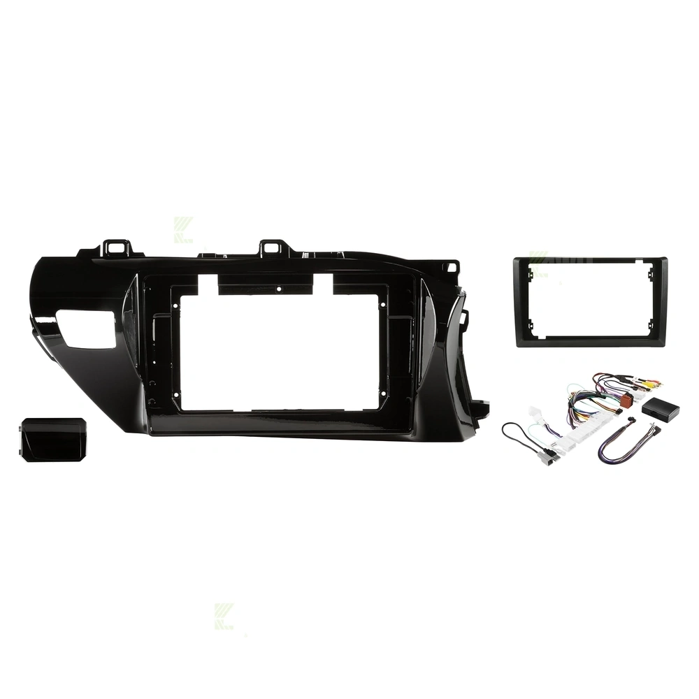 Pioneer DMH-AP8850BT + Aerpro AKTO2 Bundle 10 Inch Trapezoid Head Unit with install kit to suit toyota hilux 2015-2020