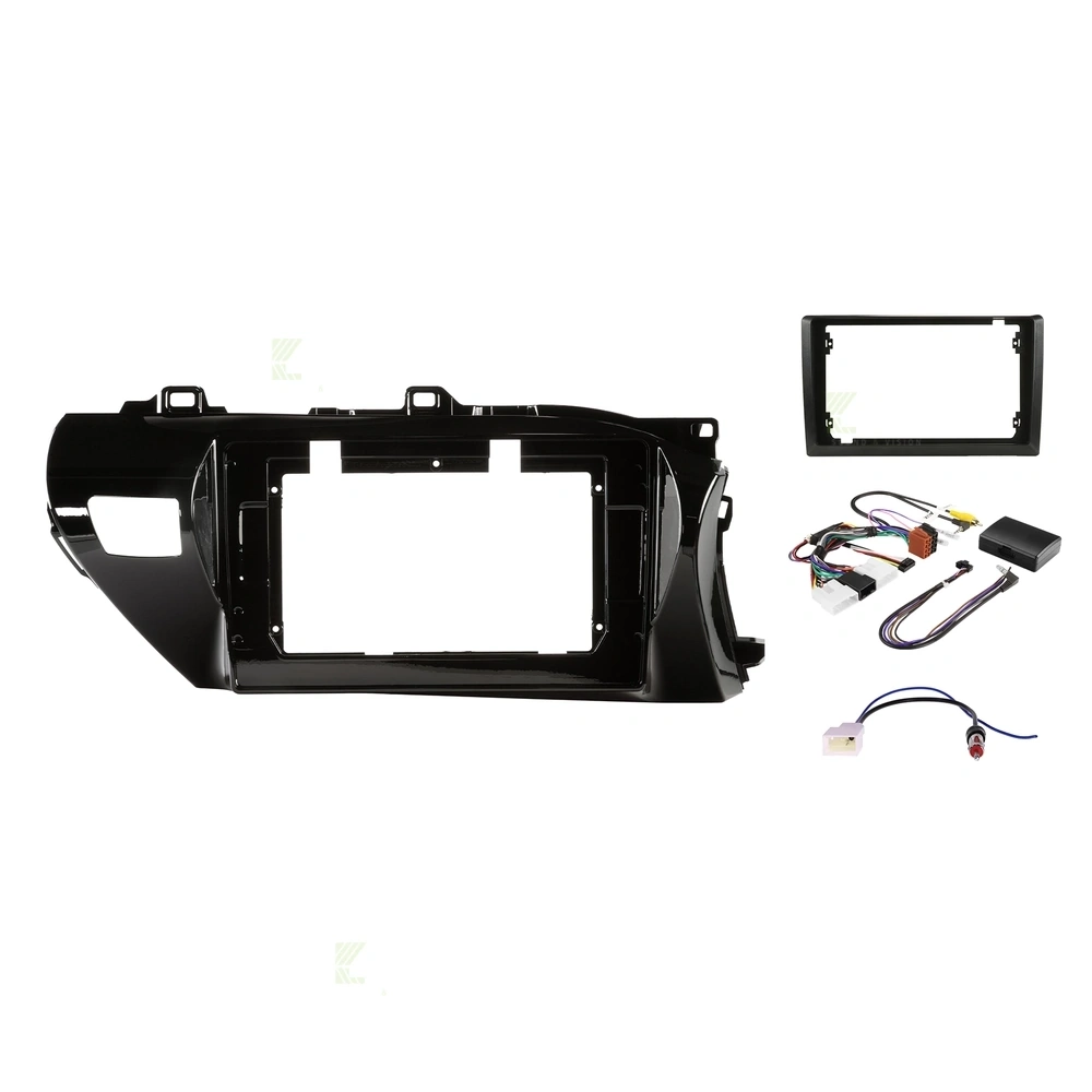 Pioneer DMH-AP8850BT + Aerpro AKTO3 Bundle 10 Inch Trapezoid Head Unit with install kit to suit toyota hilux 2020-