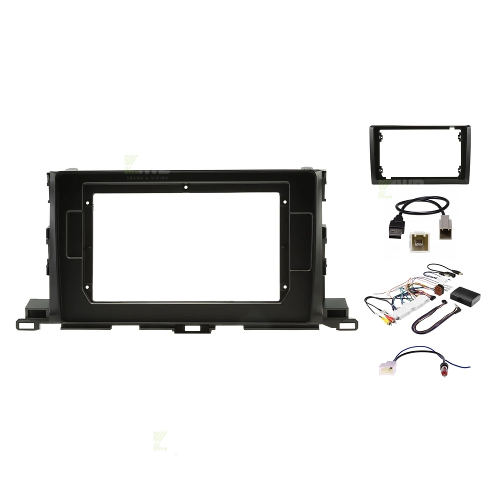 Pioneer DMH-AP8850BT + Aerpro AKTO38 Bundle 10 Inch Trapezoid Head Unit with install kit to suit toyota kluger 2014-2019